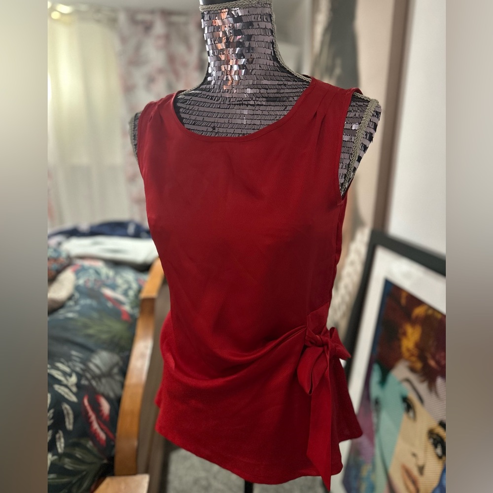 Calvin Klein sleeveless blouse